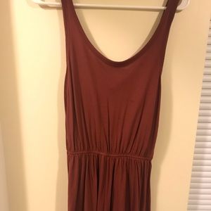 Burgundy romper